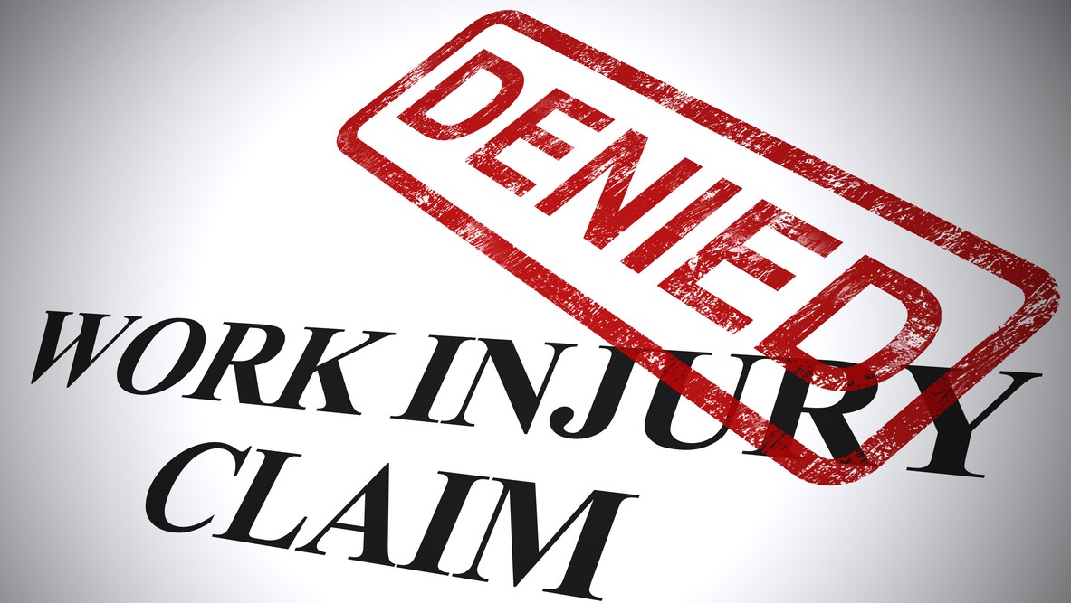 Denied work injury claim